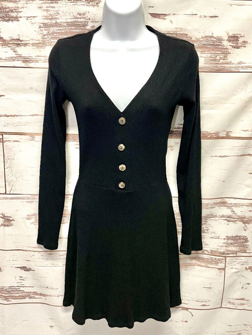 Reformation Rib Knit Marlene Dress